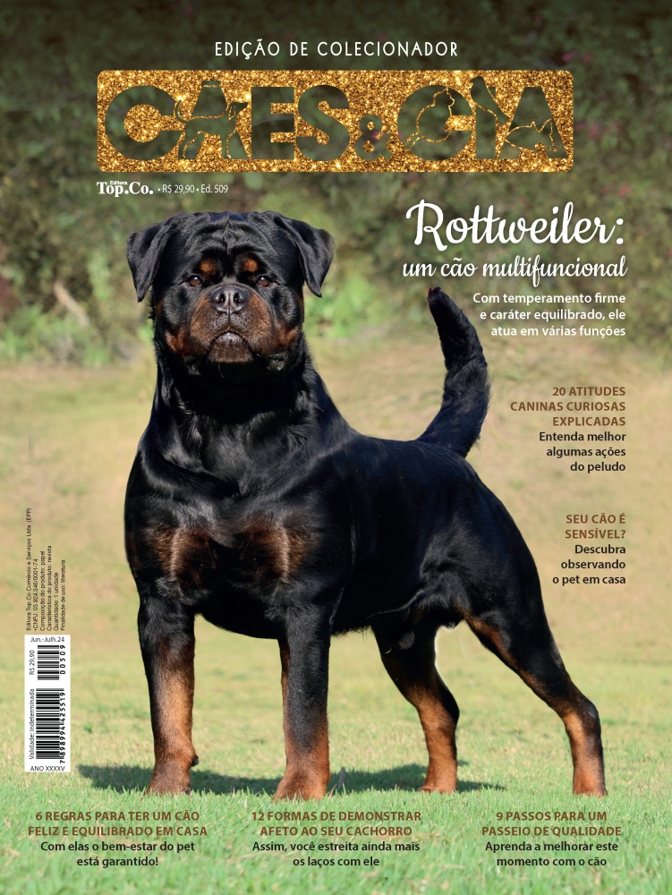 トップス rottweiler kj 19so GDC DELUXE bedwin EDIÇÃO DIGITAL 509 - Especial Colecionadores - Jun/Jul 2024 | Cães